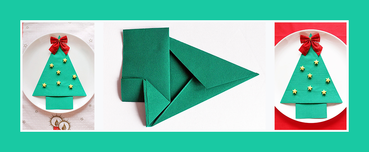 Papierservietten falten 098 Papierservietten falten 098